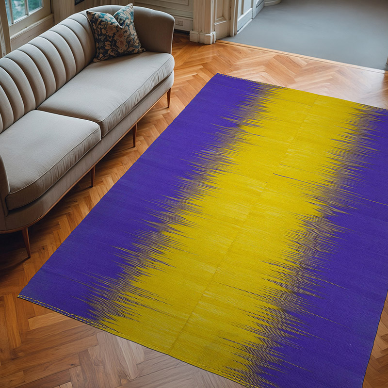 Multicolor Alfombra Neo Caspian Kilim - 200 cm x 281 cm - K0037031