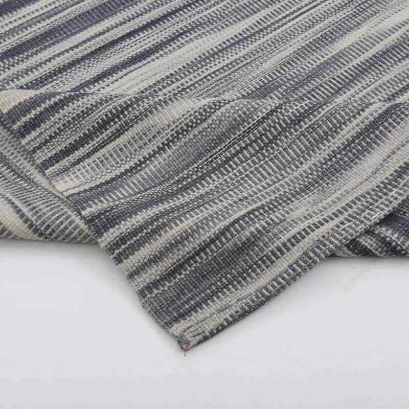 Gris Alfombra Neo Caspian Kilim - 205 cm x 290 cm - K0037046