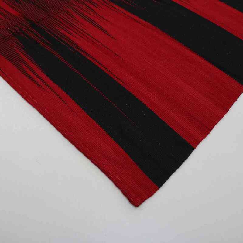 Kırmızı, Siyah Yeni Anadolu Kilimi - 365 cm x 472 cm - K0037054