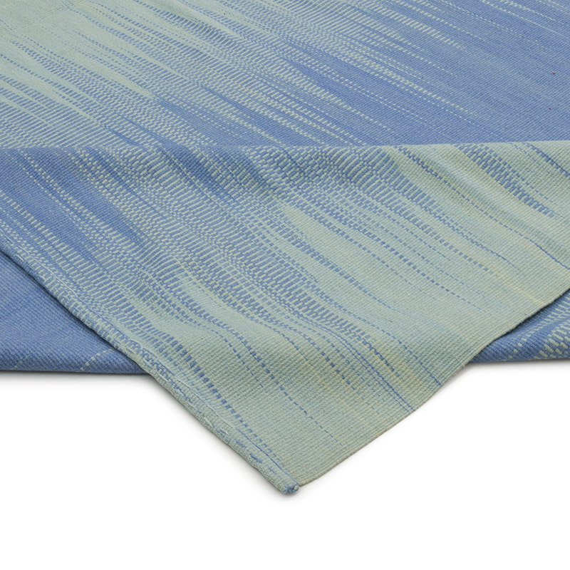 Azul Oscuro Alfombra Neo Caspian Kilim - 365 cm x 483 cm - K0037055