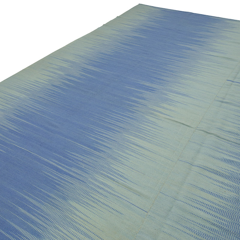 Azul Oscuro Alfombra Neo Caspian Kilim - 365 cm x 483 cm - K0037055