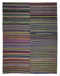 Multicolor Neo Caspian Kilim Rug - 11' 11" x 15' 7" (143" x 187")