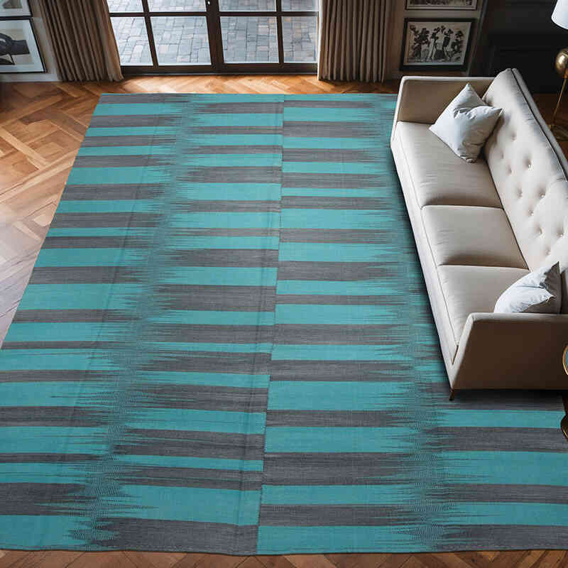 Alfombra Neo Caspian Kilim - 297 cm x 402 cm - K0037060