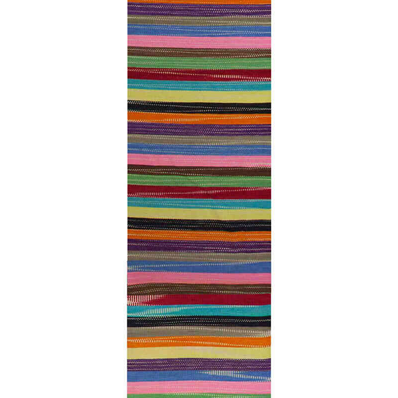 Multicolor Neo Caspian Kilim Rug - 9'  x 14' 2" (108" x 170") - K0037064