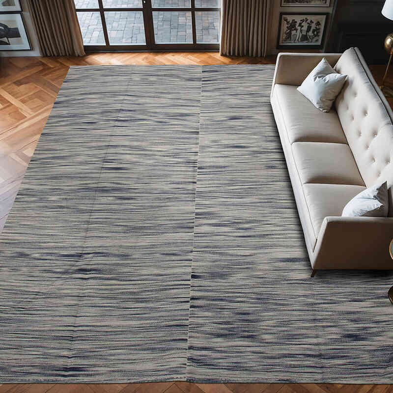 Gri Yeni Anadolu Kilimi - 299 cm x 387 cm - K0037069