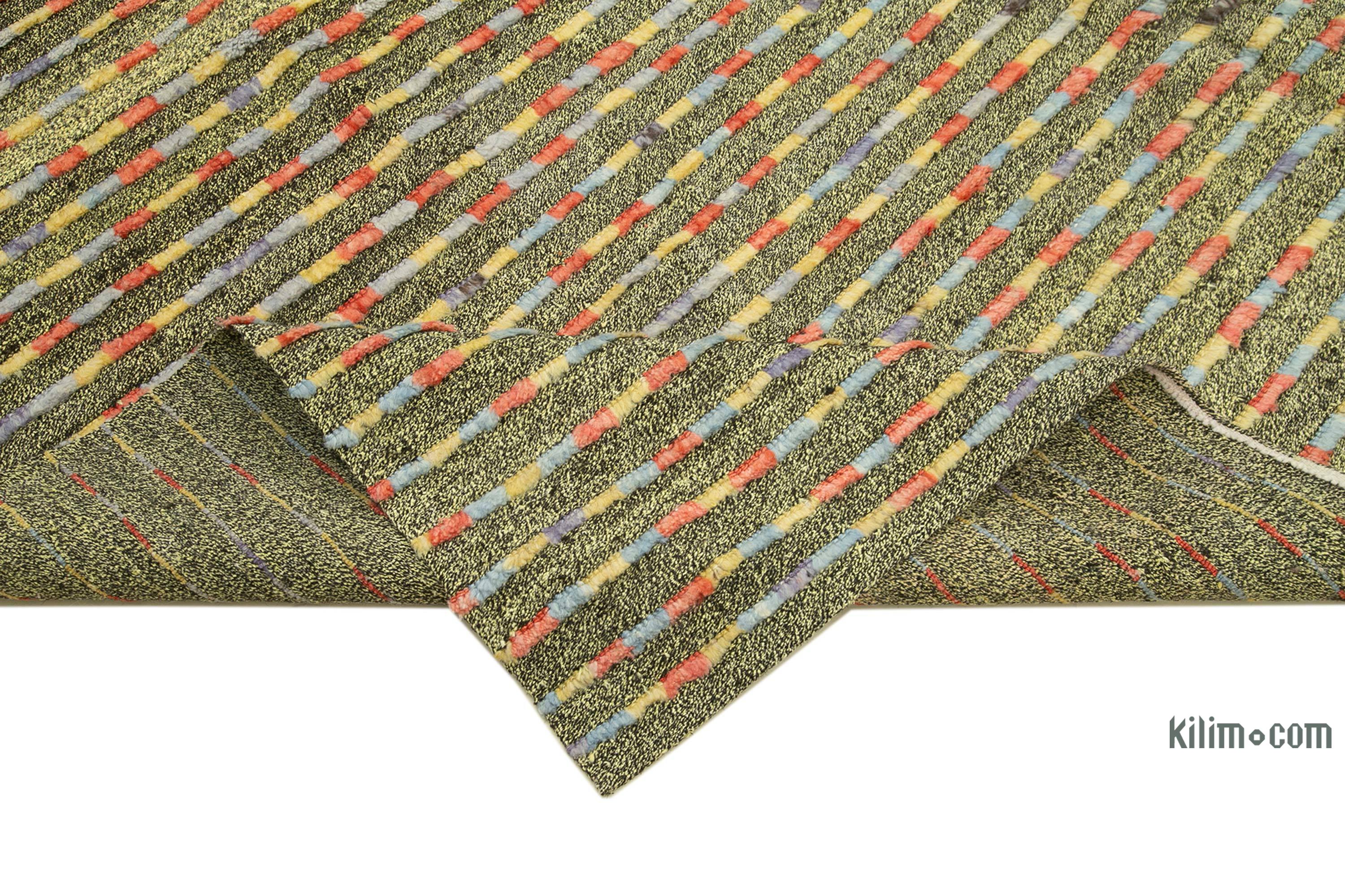 K0037086 New Contemporary HandKnotted Wool Rug 8' 6" x 11' 5" (102