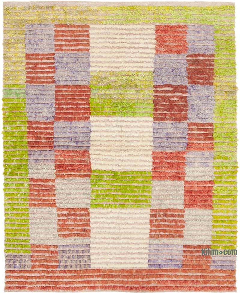 Nueva Alfombra Turca Anudada a Mano - 158 cm x 203 cm - K0037106