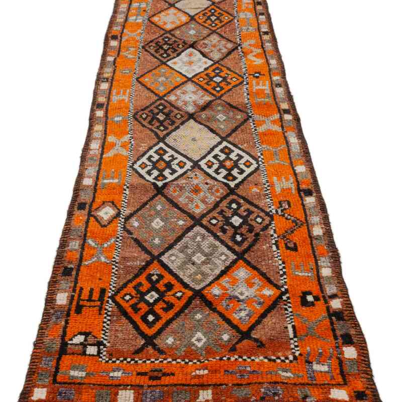 Multicolor Alfombra Vintage de pasillo - 79 cm x 401 cm - K0037122
