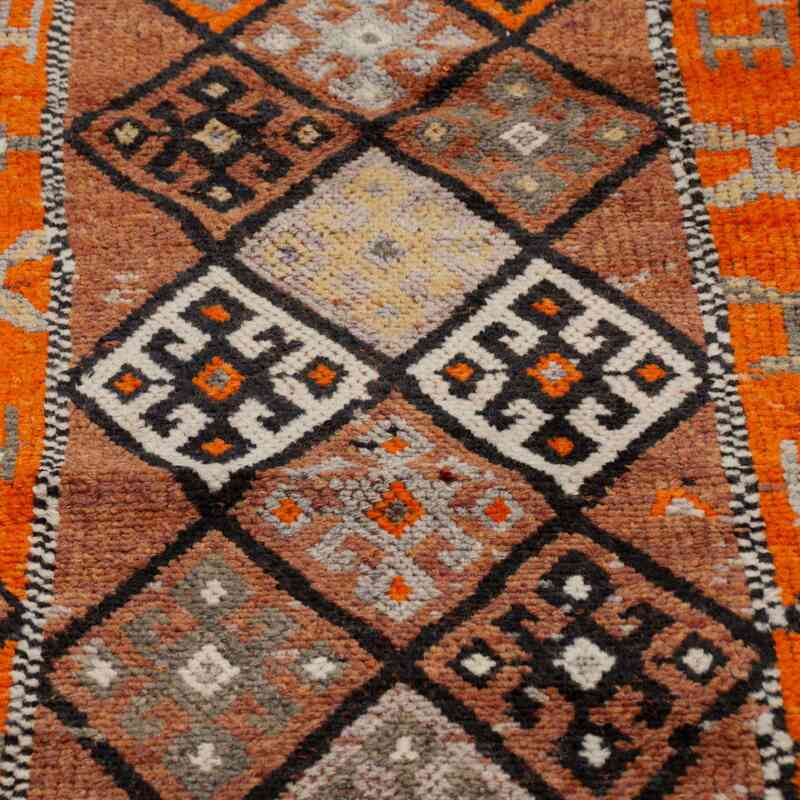 Multicolor Alfombra Vintage de pasillo - 79 cm x 401 cm - K0037122