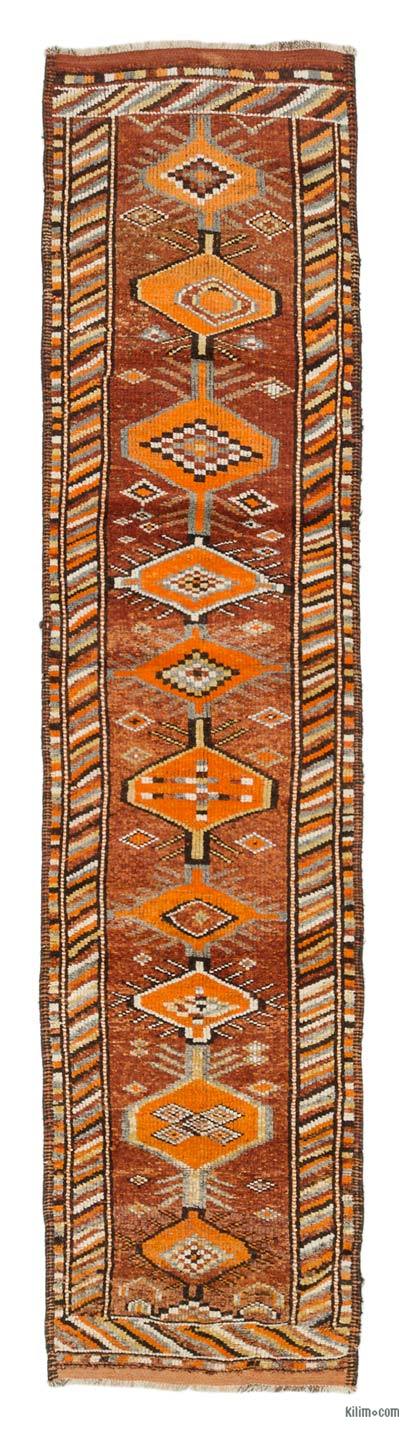 Vintage Anadolu Yolluk - 87 cm x 360 cm