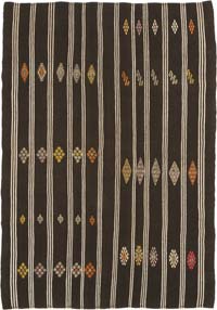 Vintage Anadolu 'Kıl' Kilim - 186 cm x 266 cm