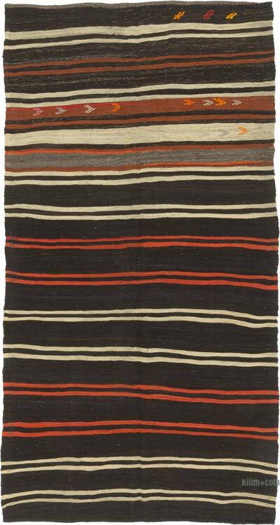 Vintage Anadolu 'Kıl' Kilim - 167 cm x 317 cm
