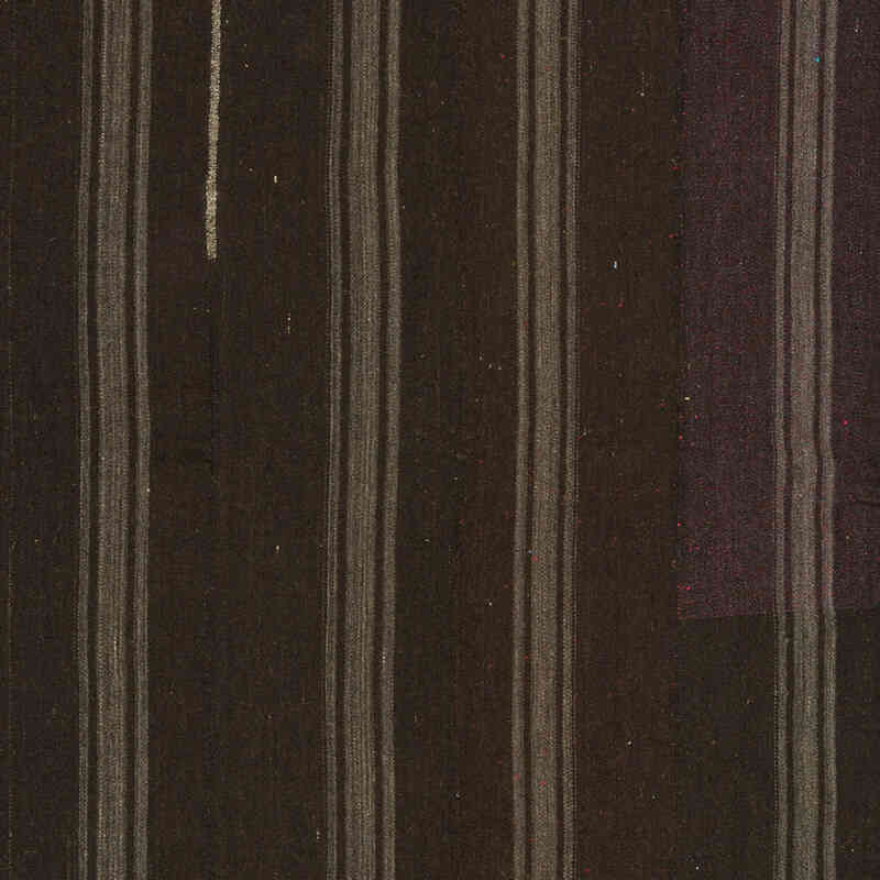 Kahverengi Vintage Anadolu 'Kıl' Kilim - 225 cm x 300 cm - K0037214