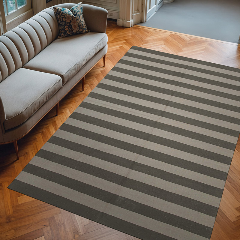 New Dhurrie Rug - 6'  x 9' 1" (72" x 109") - K0037244