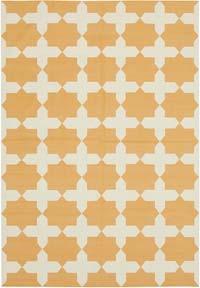 New Dhurrie Rug - 6' 2" x 8' 11" (74" x 107")