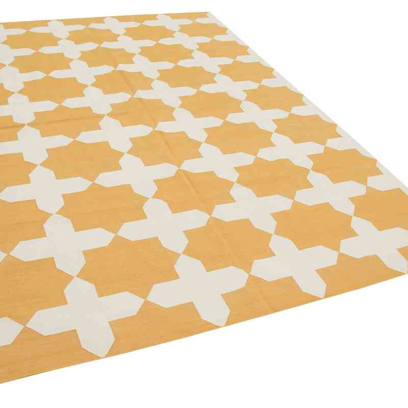 New Dhurrie Rug - 6' 2" x 8' 11" (74 in. x 107 in.) - K0037252