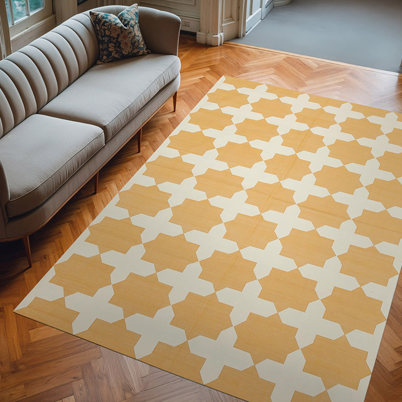 New Dhurrie Rug - 6' 2" x 8' 11" (74" x 107") - K0037252