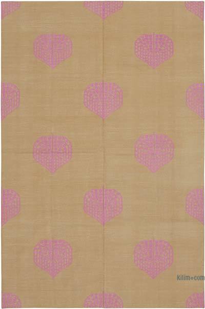 Nueva alfombra Dhurrie - 179 cm x 269 cm