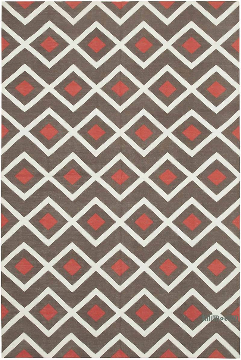 Nueva alfombra Dhurrie - 184 cm x 273 cm - K0037266