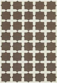 New Dhurrie Rug - 6' 1" x 9'  (73" x 108")