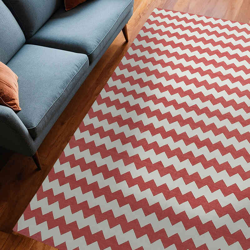 Nueva alfombra Dhurrie - 183 cm x 269 cm - K0037269