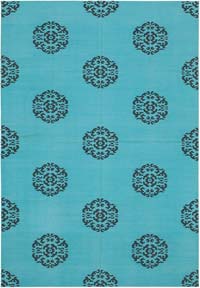 New Dhurrie Rug - 6' 3" x 8' 11" (75" x 107")