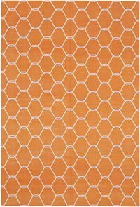 New Dhurrie Rug - 6' 1" x 9'  (73" x 108")