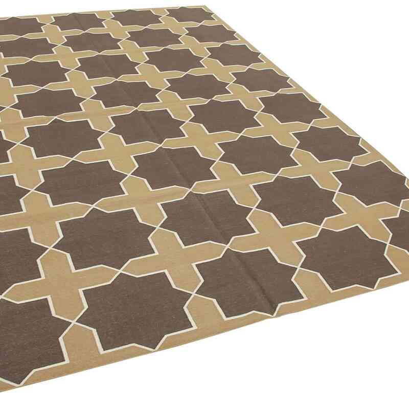New Dhurrie Rug - 6' 3" x 9' 1" (75" x 109") - K0037290