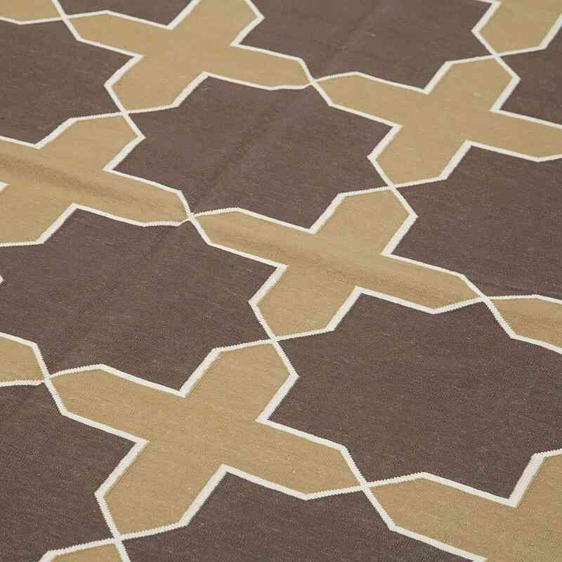 New Dhurrie Rug - 6' 3" x 9' 1" (75" x 109") - K0037290
