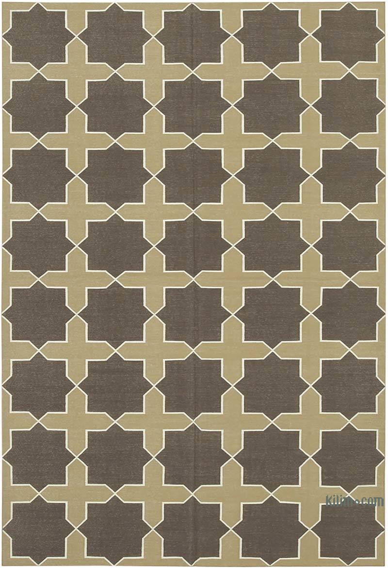 New Dhurrie Rug - 6' 3" x 9' 1" (75" x 109") - K0037290