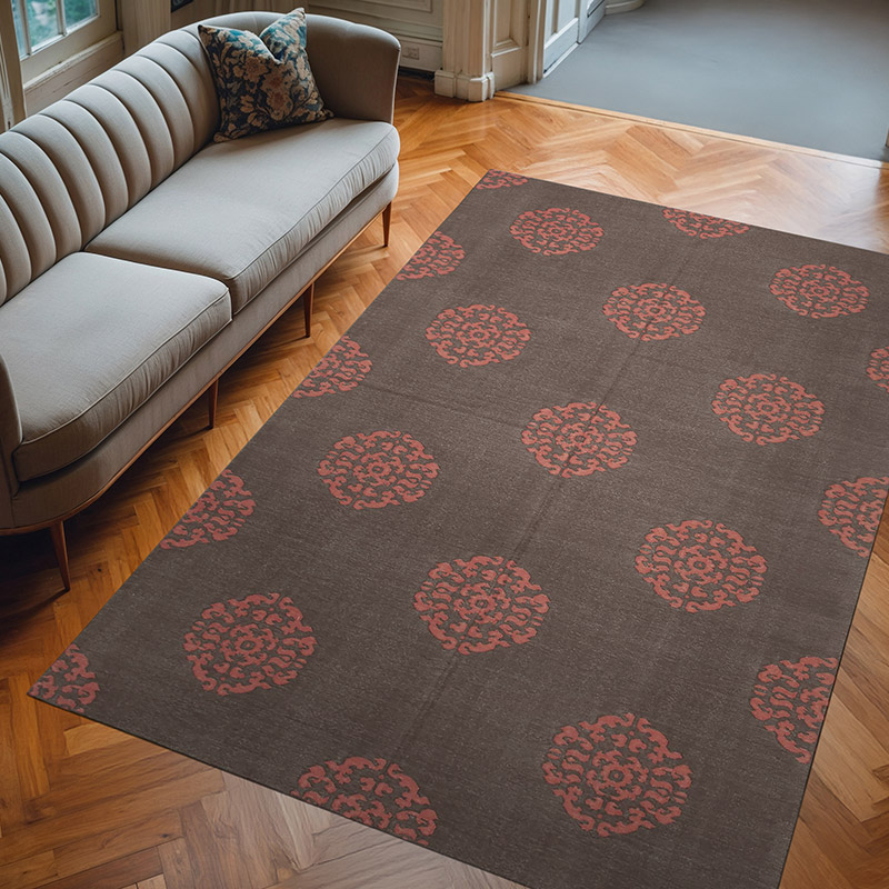 New Dhurrie Rug - 6'  x 8' 11" (72" x 107") - K0037292