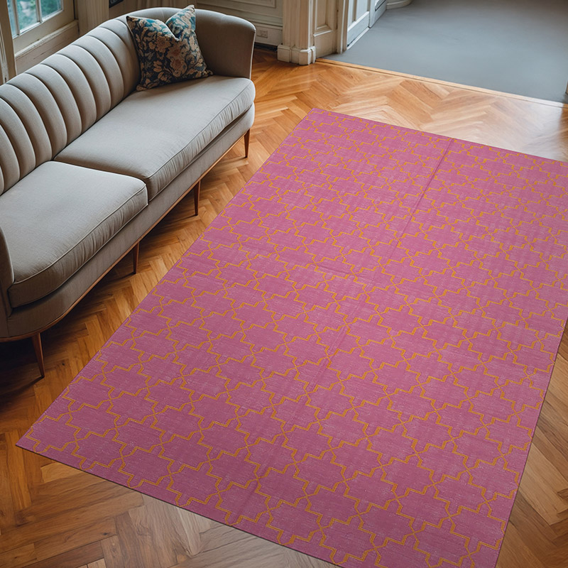Nueva alfombra Dhurrie - 182 cm x 273 cm - K0037315
