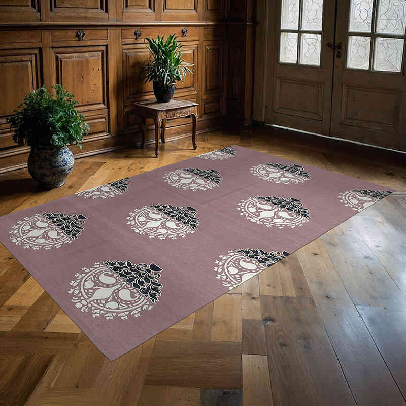 Nueva alfombra Dhurrie - 152 cm x 242 cm - K0037318
