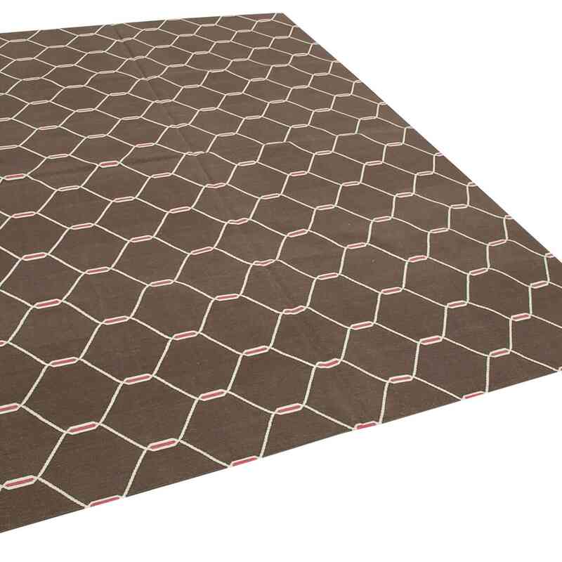 Yeni El Dokuma Dhurrie - 190 cm x 273 cm - K0037327