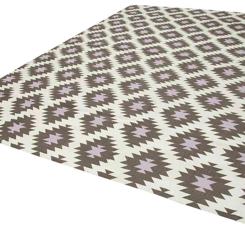 New Dhurrie Rug - 9' 9" x 13' 4" (117" x 160") - K0037334