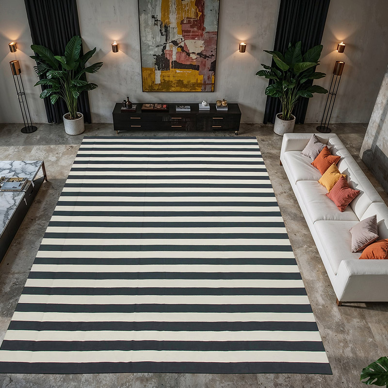 New Dhurrie Rug - 10'  x 14' 2" (120" x 170") - K0037336