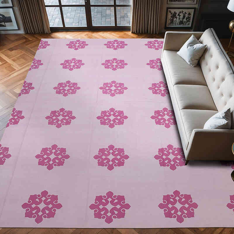 Nueva alfombra Dhurrie - 312 cm x 418 cm - K0037337