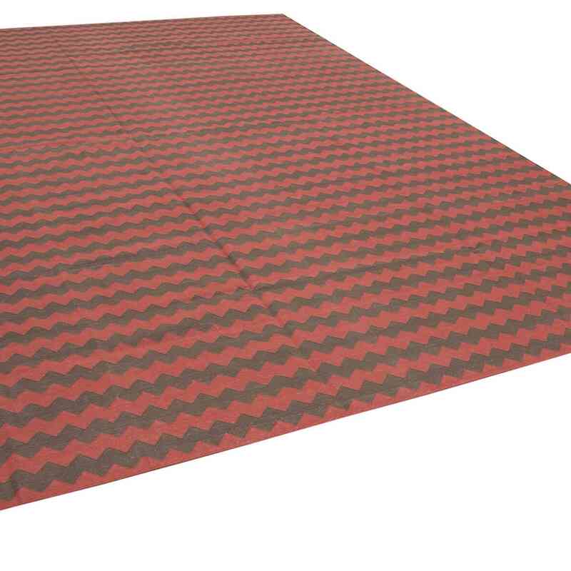 Nueva alfombra Dhurrie - 306 cm x 418 cm - K0037338