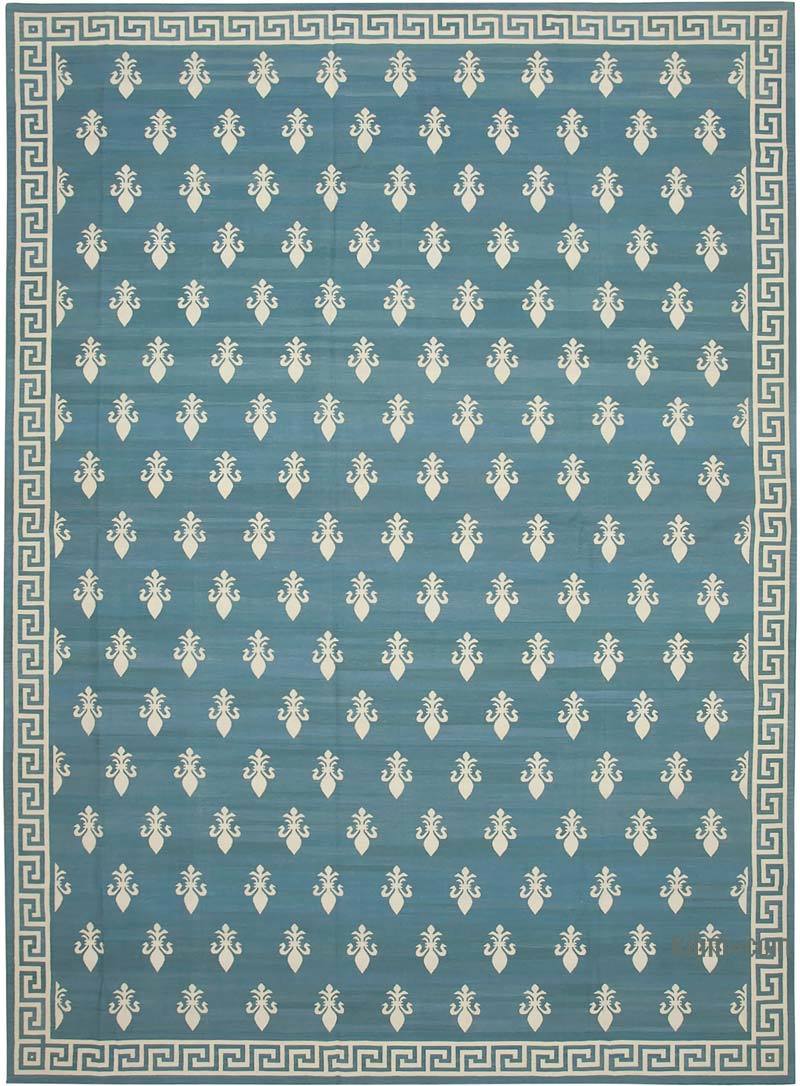 Nueva alfombra Dhurrie - 309 cm x 427 cm - K0037340