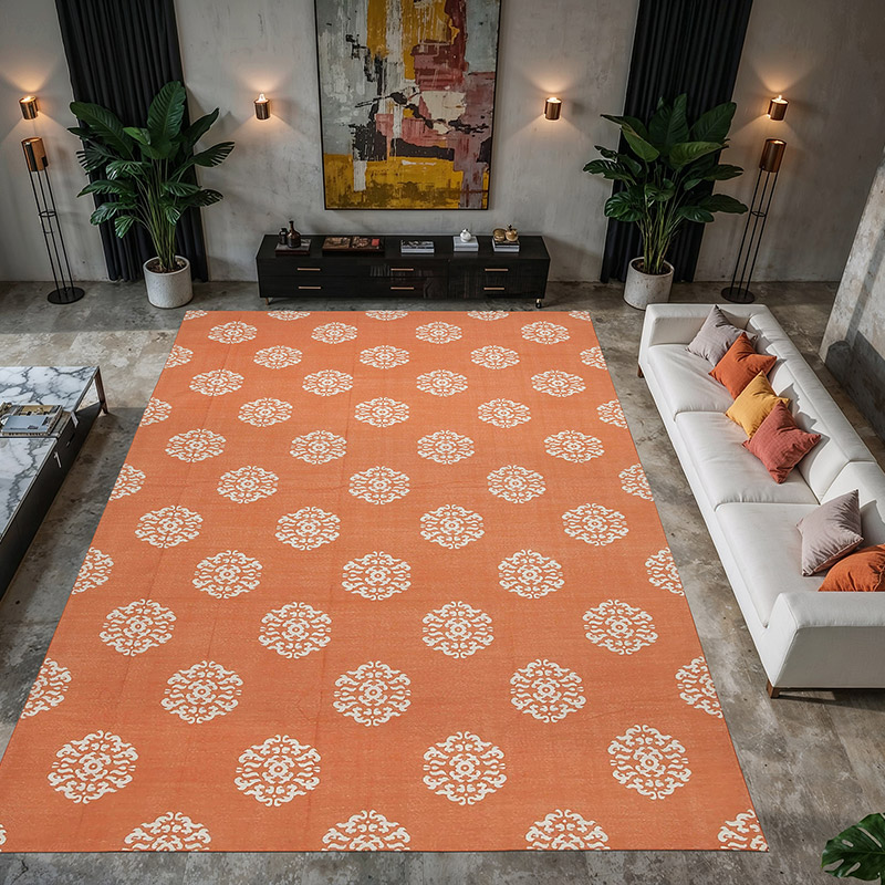 Nueva alfombra Dhurrie - 305 cm x 422 cm - K0037349