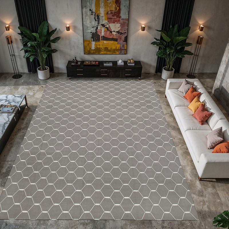 Nueva alfombra Dhurrie - 310 cm x 422 cm - K0037350