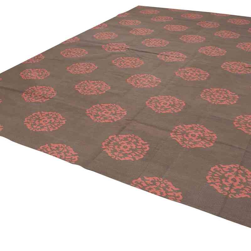 New Dhurrie Rug - 10' 3" x 13' 9" (123" x 165") - K0037353