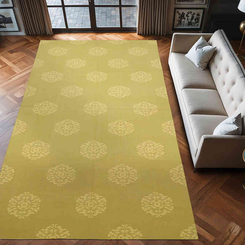 New Dhurrie Rug - 7' 3" x 13' 3" (87" x 159") - K0037357