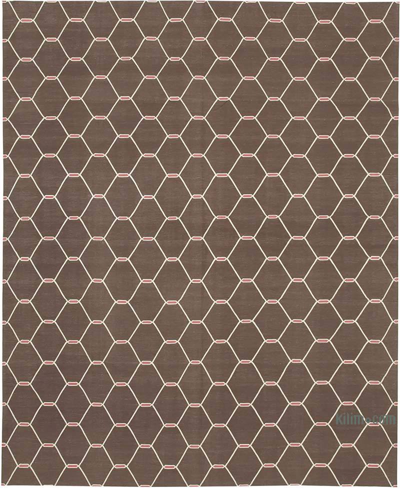 Yeni El Dokuma Dhurrie - 247 cm x 298 cm - K0037359