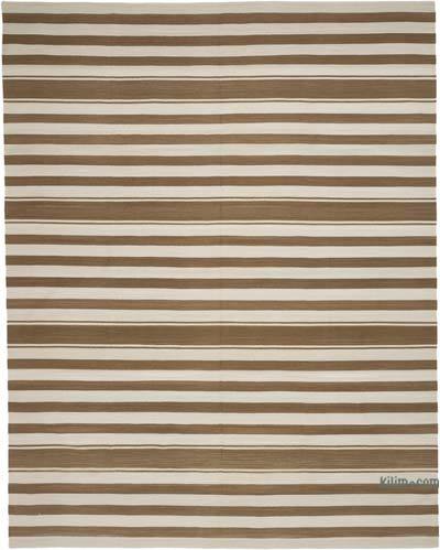 Nueva alfombra Dhurrie - 240 cm x 304 cm