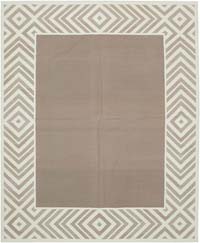 New Dhurrie Rug - 8' 1" x 9' 10" (97" x 118")