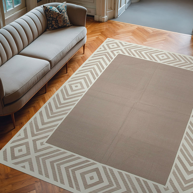 New Dhurrie Rug - 8' 1" x 9' 10" (97" x 118") - K0037369