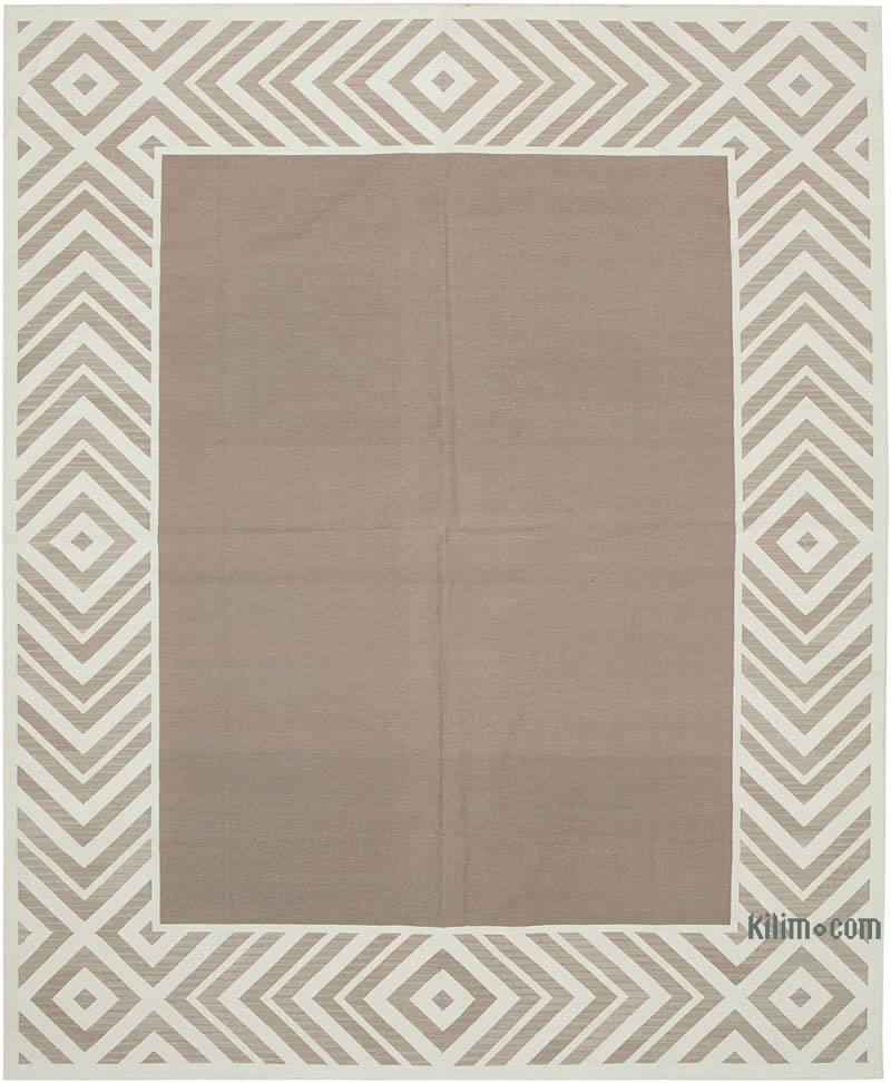 New Dhurrie Rug - 8' 1" x 9' 10" (97" x 118") - K0037369