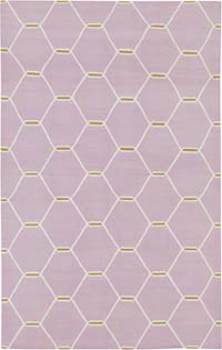 New Dhurrie Rug - 3' 7" x 5' 8" (43" x 68")
