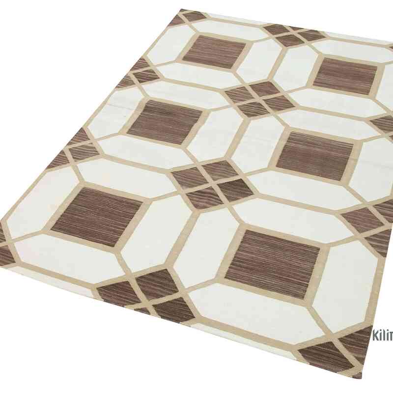 Nueva alfombra Dhurrie - 109 cm x 158 cm - K0037392